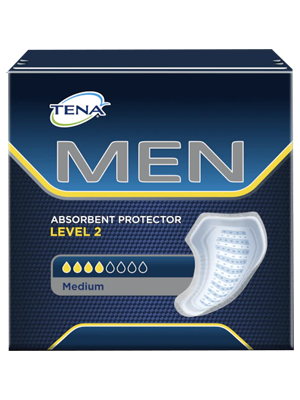 TENA Men Level 2 discreet Incontinence Pads for Men