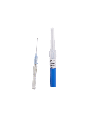 Terumo SurFlash™ Polyurethane IV Catheter, 22gx25mm Blue - Each 
