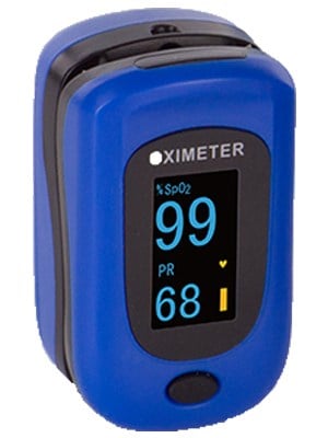 OXIMETER FINGER DARK BLUE SENSOR