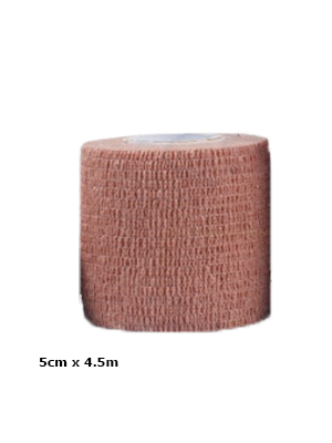 Co-Wrap® Latex Free Cohesive Bandage, 5cm x 4.5m - Roll