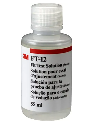 3M™ Fit test Solution FT-12, Sweet (Saccharin), 55mL Bottle