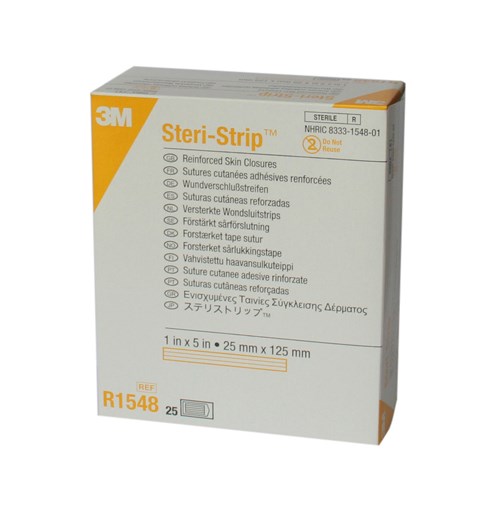 Steri-Strip 25mm x 125mm 25x 4's