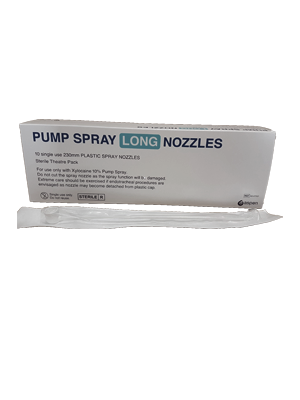 Xylocaine Long Nozzle Pump Spray 230mm - Box/50 