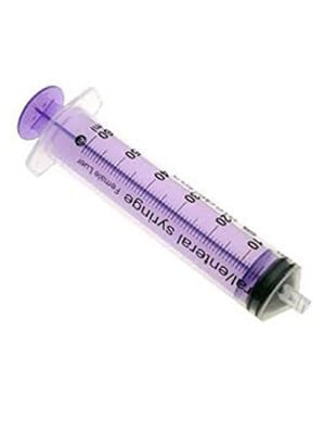 ENTERAL SYRINGE 60mL 60's