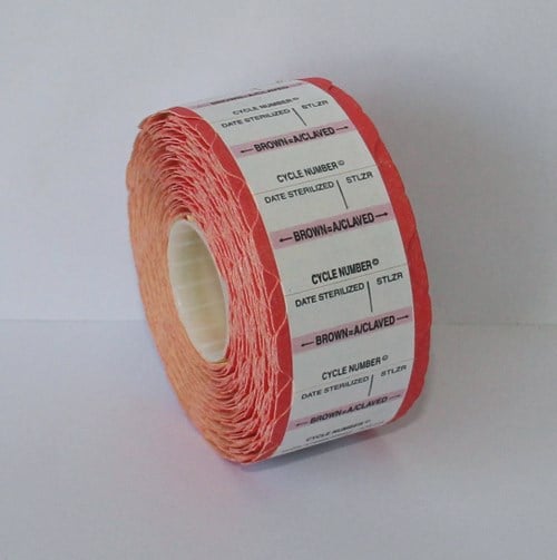 MEDITRAX IND LABELS RED