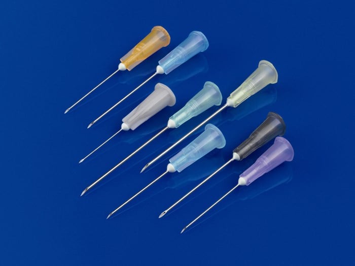 BD PrecisionGlide™ Hypodermic Needles 22Gx38mm - Box/100