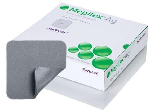 Mepilex Antimicrobial Absorbent Foam Dressing, 15x15cm – Box/5