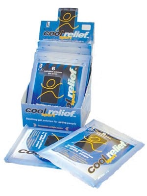 INSTANT COOL RELIEF GEL PAD - Pkt/6