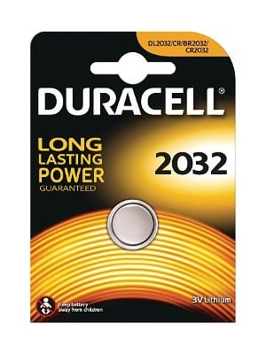 DURACELL 3 VOLT LITH CR2032