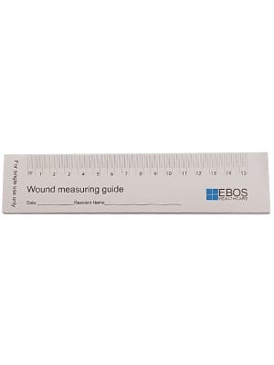 wound measure ruler pad 5x50s