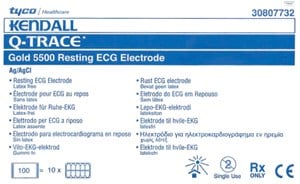 Q-TRACE GOLD ELECTRODES - Pkt/100