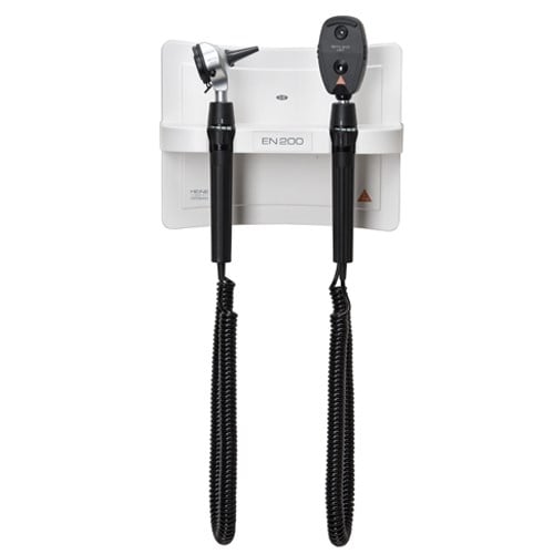 HEINE EN200® Wall Unit With Beta 400 Otoscope & Beta 200 Ophthalmoscope