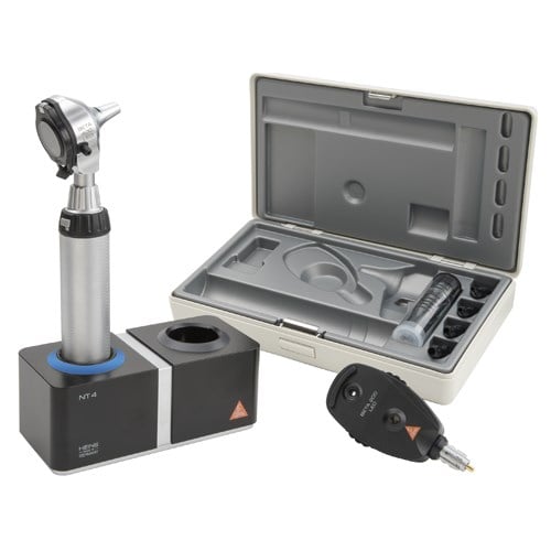 BETA 400® F.O. LED Otoscope & Ophthalmoscope Set With NT 4 Table Charger