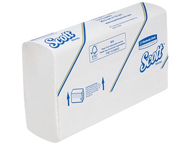 Scott® Compact Cost Saver Hand Towel, 1-Ply – Ctn/16