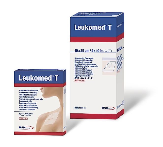 Leukomed® T Sterile Transparent Film Dressing, 5cmx7.2cm – Box/50