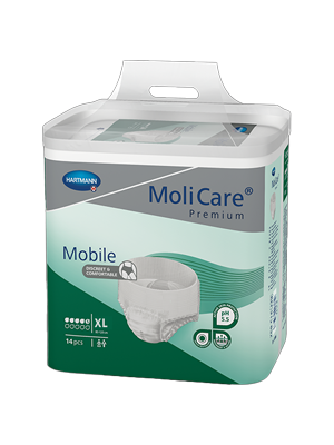 MoliCare Premium Mobile 5 drops Extra Large - Ctn/4