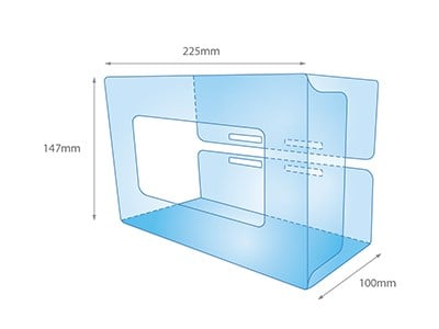 PHARMATEX GLOVE DISPENSER SINGLE