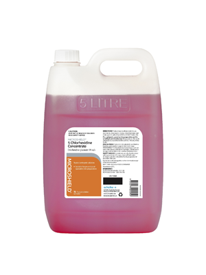 MICROSHIELD® 5 Chlorohexidine Surgical Handwash Antiseptic 5L