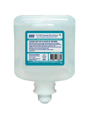 Deb 2% Chlorhexidine Foaming Skin Cleanser 1 Litre - Ctn/6