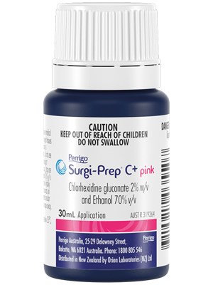 Surgical-Prep C+ Pink 2% CHLOR GLUC - 30ml