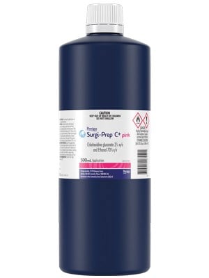 Surgi-Prep C+ Pink 2% CHLOR GLUC - 500ml