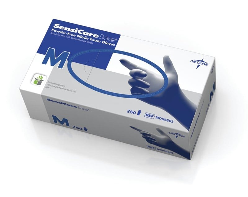 SENSICARE ICE NITRILE GLOVES XSML - Box/200