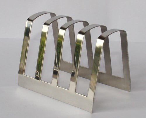 TOAST RACK S/STEEL 5-BAR