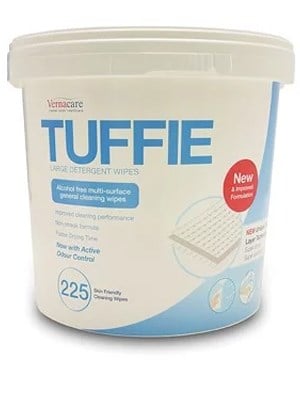 Tuffie Detergent Wipes - Tub/300