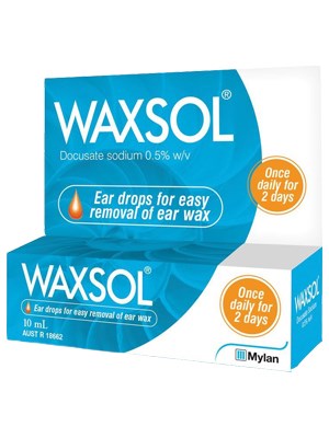 Waxsol Drops .5% 10mL