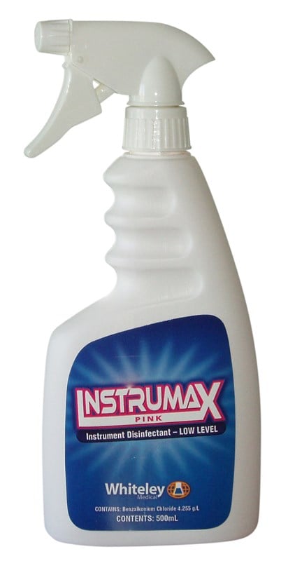 Instrumax® Pink Instrument Grade Disinfectant 500mL (LOW LEVEL)