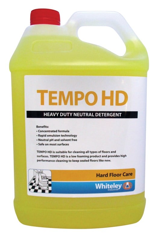 Tempo HD Heavy Duty Multipurpose Neutral Detergent 5L - Ctn/3